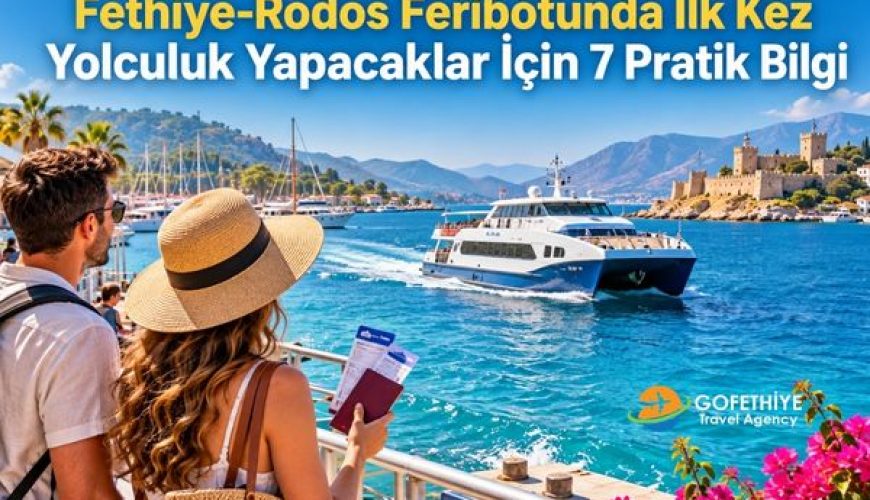 Fethiye-Rodos Feribotunda İlk Kez Yolculuk Yapacaklar İçin 7 Pratik Bilgi