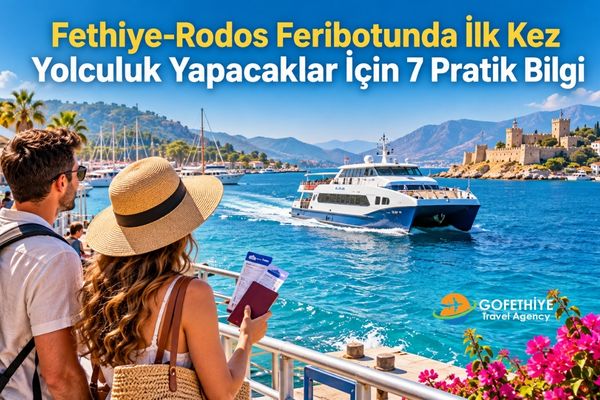 Fethiye-Rodos Feribotunda İlk Kez Yolculuk Yapacaklar İçin 7 Pratik Bilgi