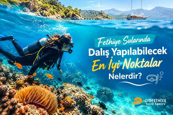 Fethiye Sularında Dalış Yapılabilecek En İyi Noktalar Nelerdir?