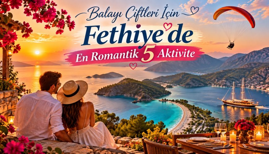 Fethiye'de Balayı Çiftler İçin En Romantik 5 Aktivite
